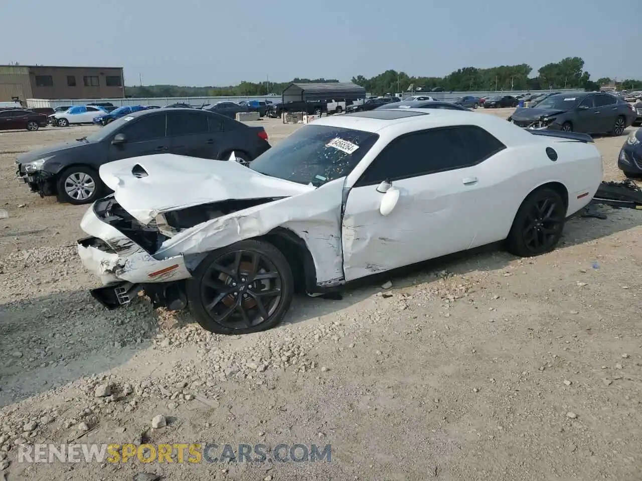 1 Photograph of a damaged car 2C3CDZJG8NH144226 DODGE CHALLENGER 2022