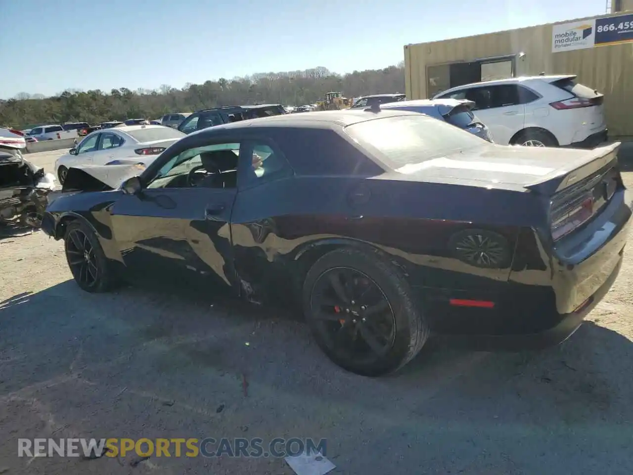 2 Photograph of a damaged car 2C3CDZJG8NH194043 DODGE CHALLENGER 2022