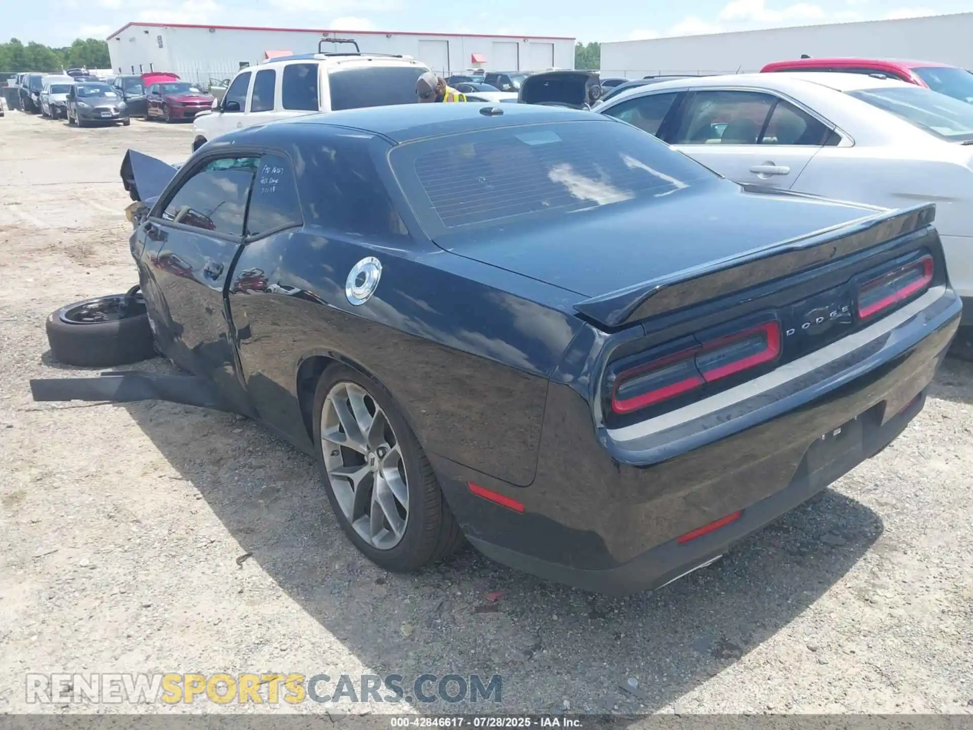 3 Фотография поврежденного автомобиля 2C3CDZJG8NH226411 DODGE CHALLENGER 2022
