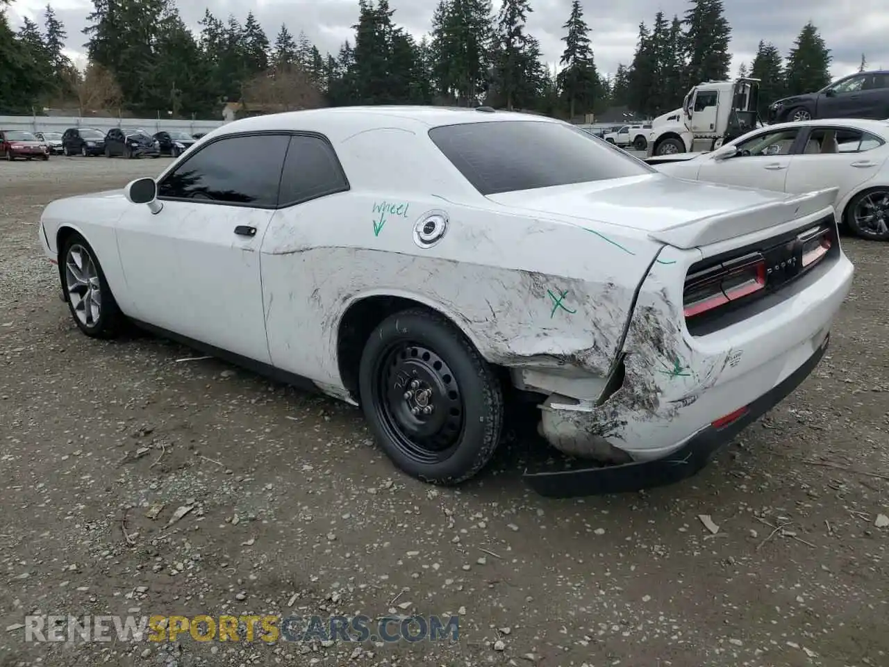 2 Фотография поврежденного автомобиля 2C3CDZJG8NH247078 DODGE CHALLENGER 2022