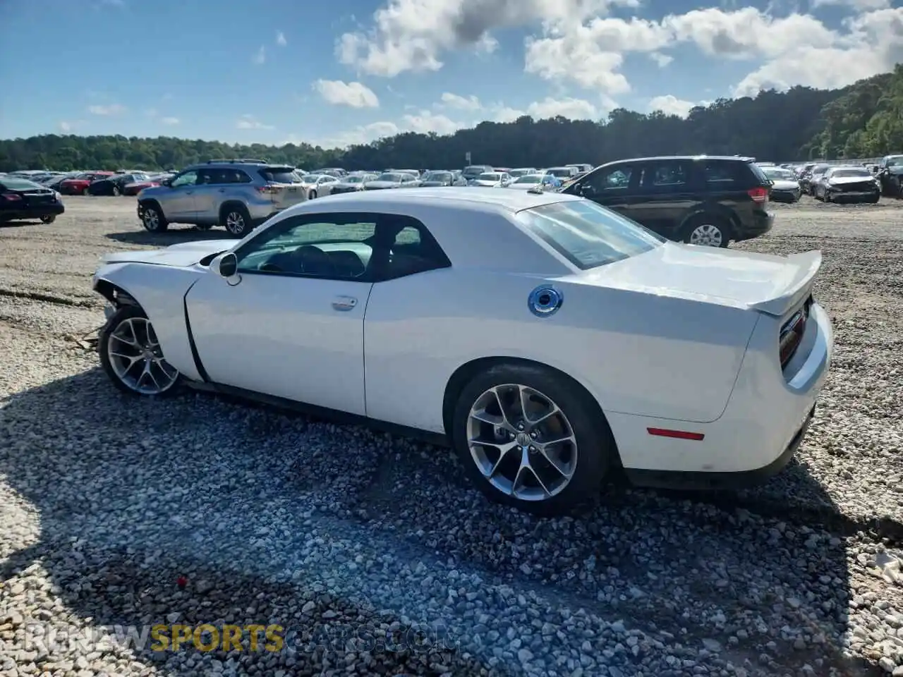 2 Photograph of a damaged car 2C3CDZJG9NH159656 DODGE CHALLENGER 2022
