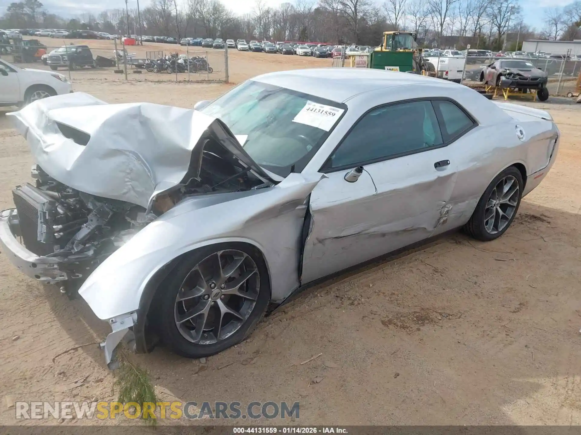 2 fotografías del automóvil dañado 2C3CDZJG9NH230046 DODGE CHALLENGER 2022