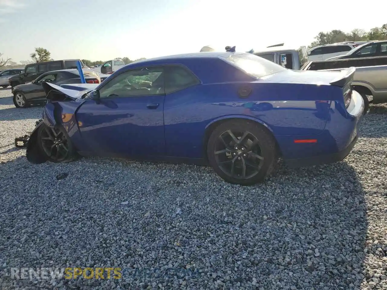 2 Photograph of a damaged car 2C3CDZJGXNH113284 DODGE CHALLENGER 2022