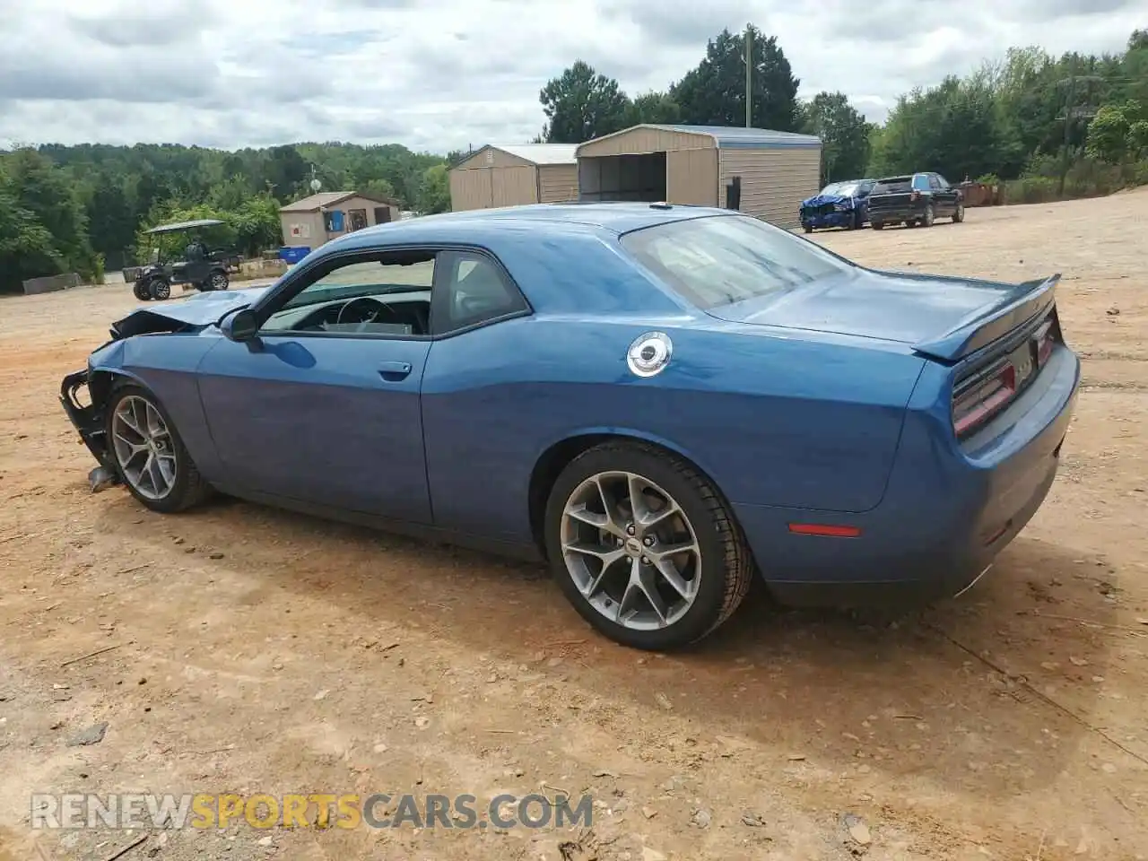 2 Photograph of a damaged car 2C3CDZJGXNH249754 DODGE CHALLENGER 2022