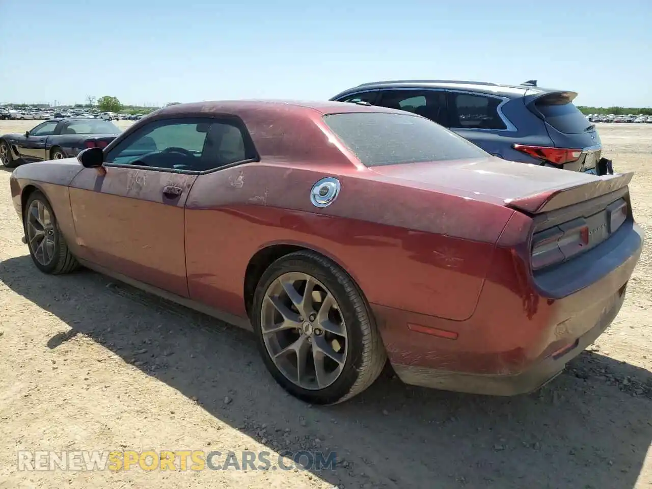 2 Photograph of a damaged car 2C3CDZJGXNH268529 DODGE CHALLENGER 2022