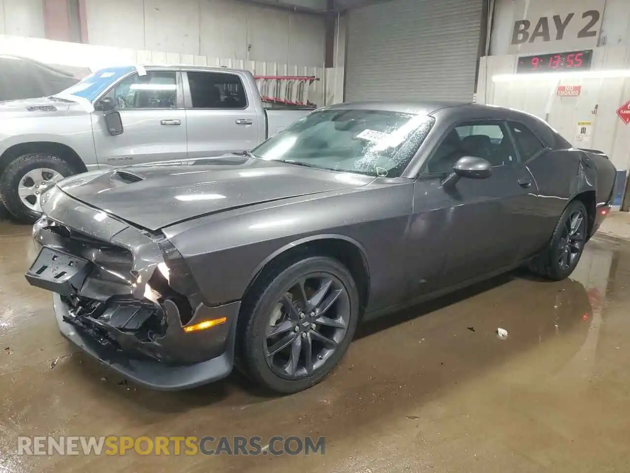 1 Photograph of a damaged car 2C3CDZKG0NH175713 DODGE CHALLENGER 2022