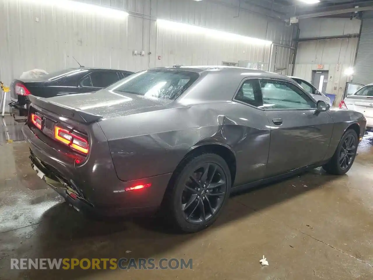 3 Photograph of a damaged car 2C3CDZKG0NH175713 DODGE CHALLENGER 2022