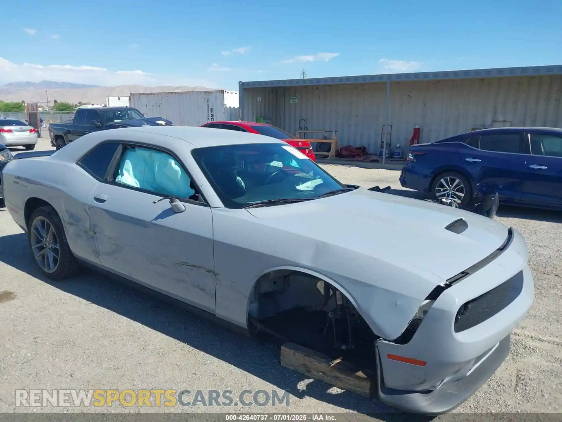 1 Photograph of a damaged car 2C3CDZKG0NH234467 DODGE CHALLENGER 2022