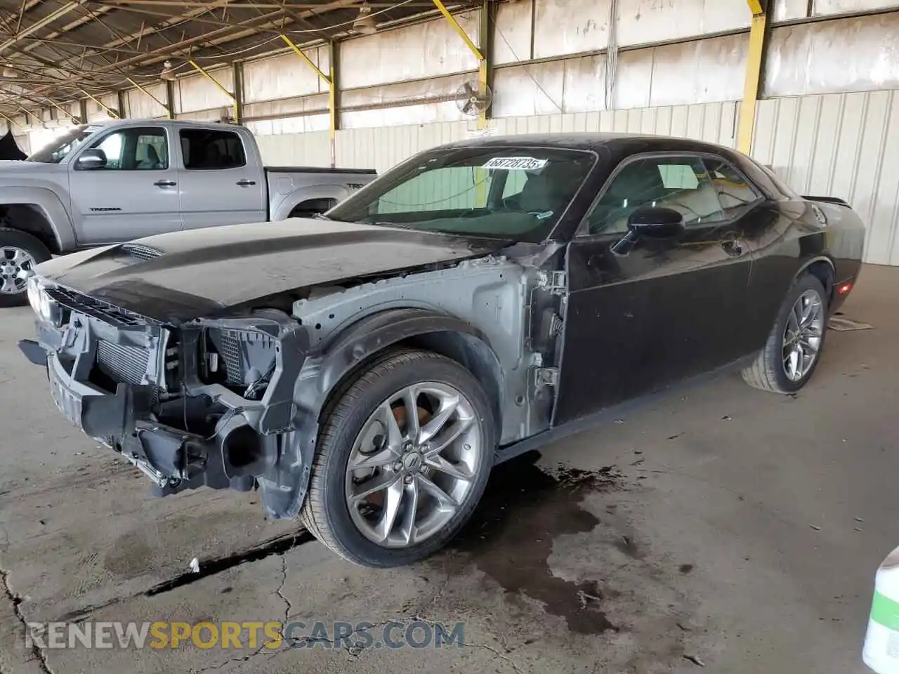 1 Photograph of a damaged car 2C3CDZKG1NH175686 DODGE CHALLENGER 2022