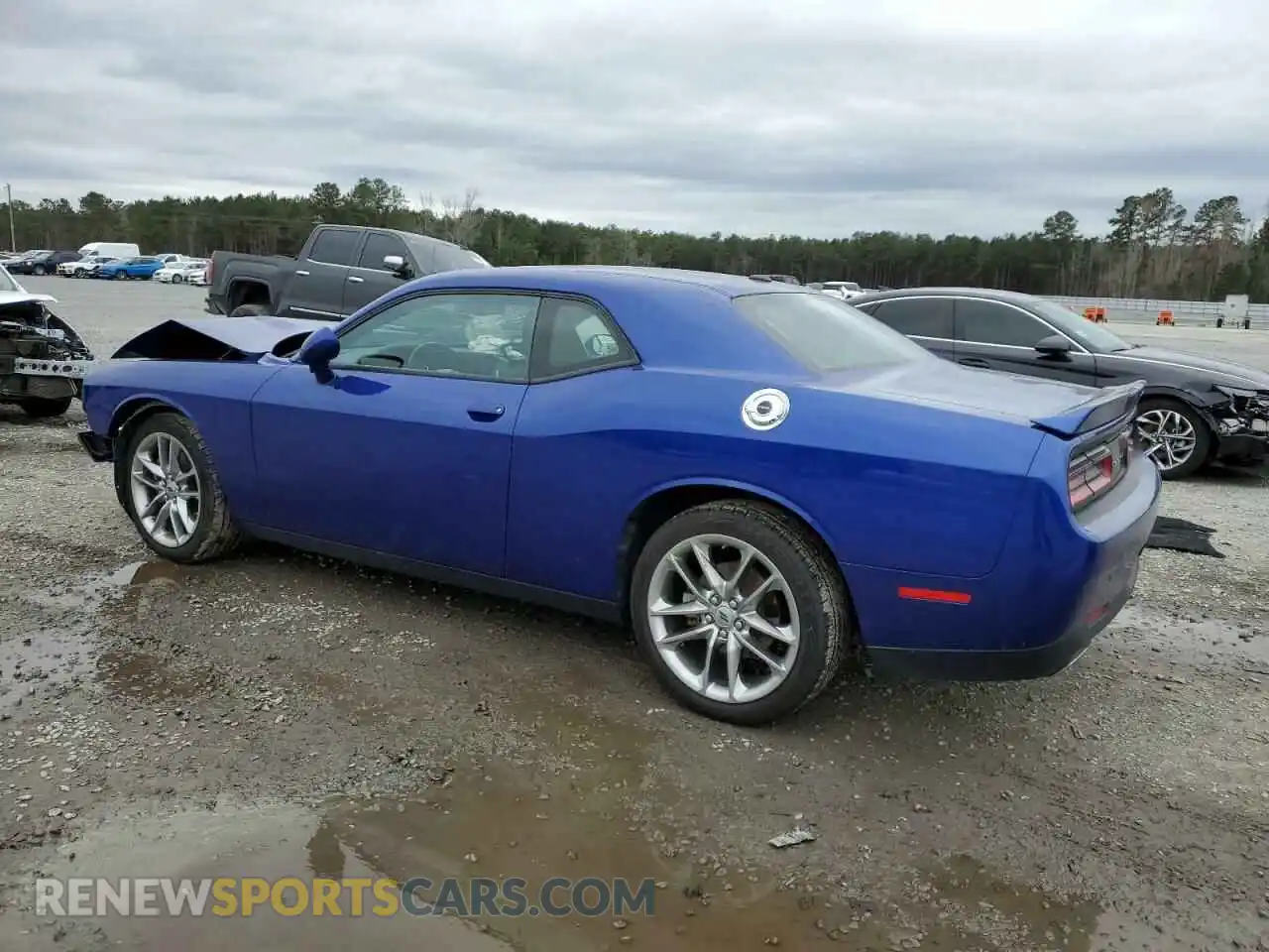 2 Photograph of a damaged car 2C3CDZKG2NH109518 DODGE CHALLENGER 2022