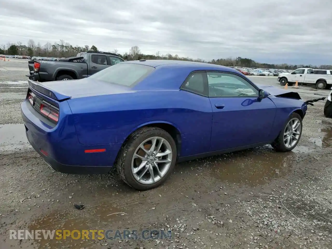 3 Photograph of a damaged car 2C3CDZKG2NH109518 DODGE CHALLENGER 2022