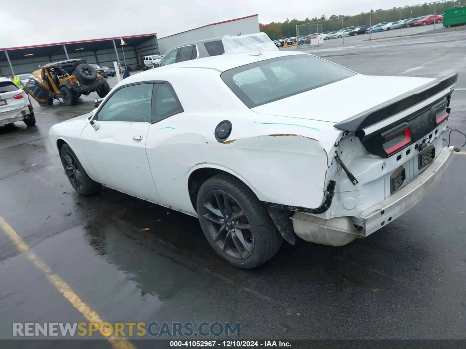 3 Photograph of a damaged car 2C3CDZKG2NH156712 DODGE CHALLENGER 2022