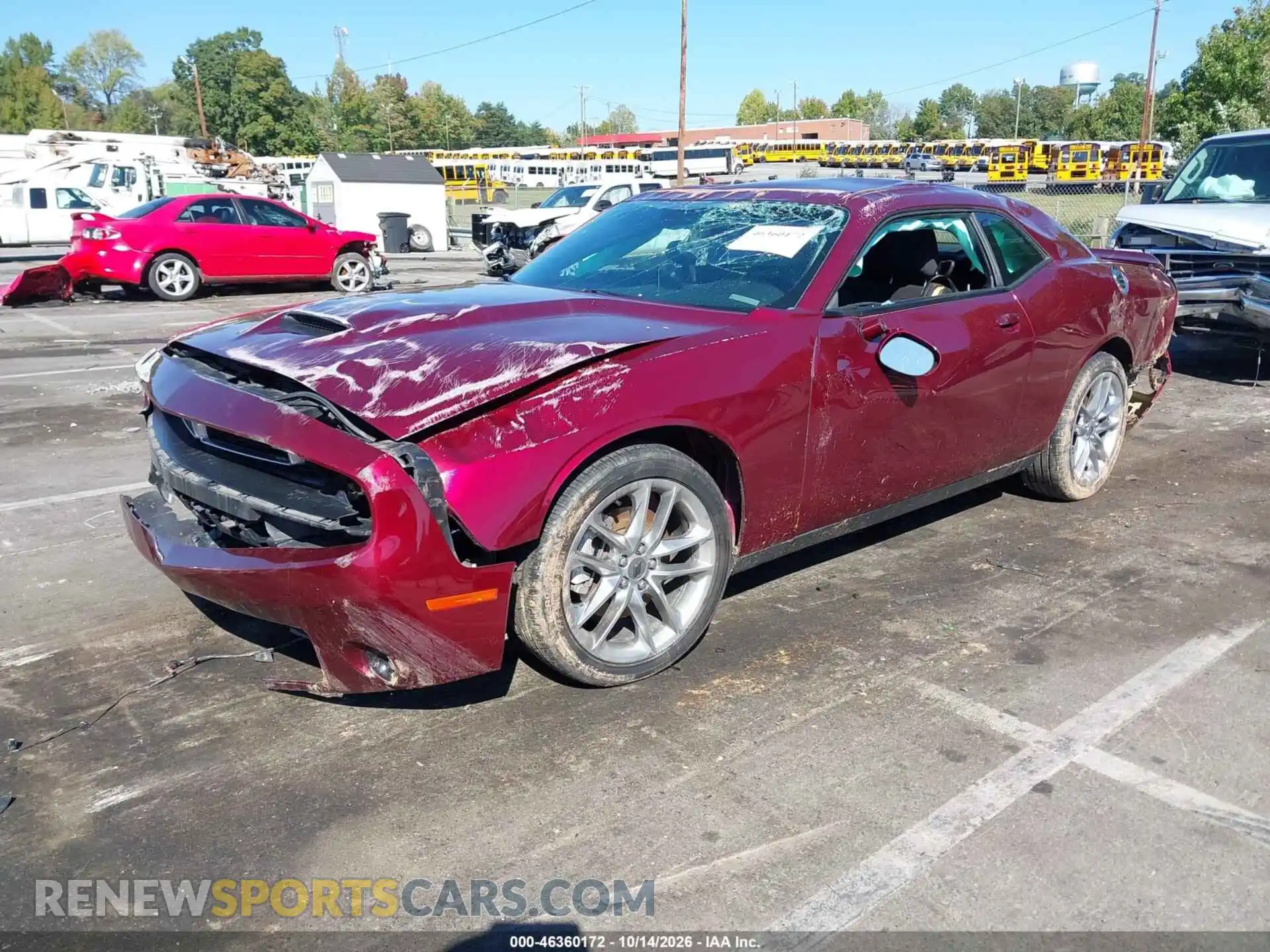 2 Фотография поврежденного автомобиля 2C3CDZKG2NH182386 DODGE CHALLENGER 2022