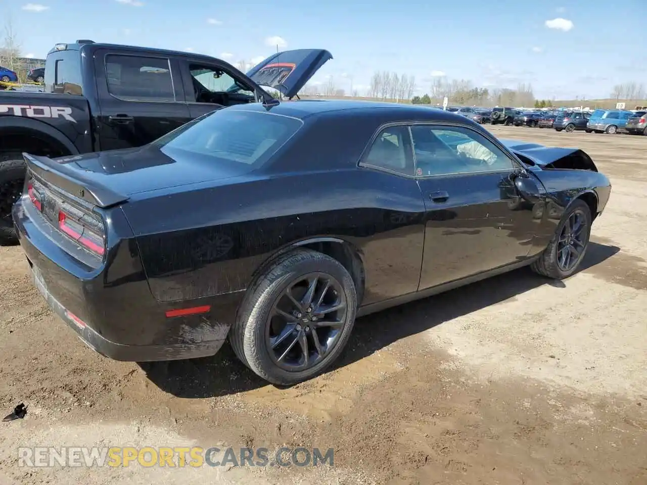 3 Photograph of a damaged car 2C3CDZKG3NH127672 DODGE CHALLENGER 2022