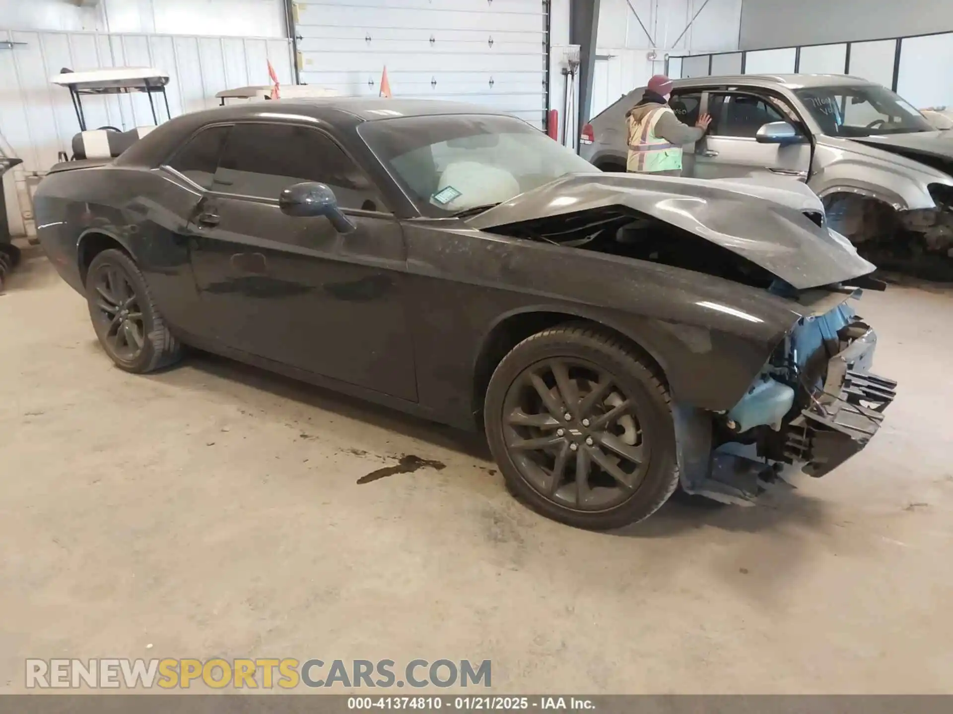 1 Photograph of a damaged car 2C3CDZKG3NH156704 DODGE CHALLENGER 2022