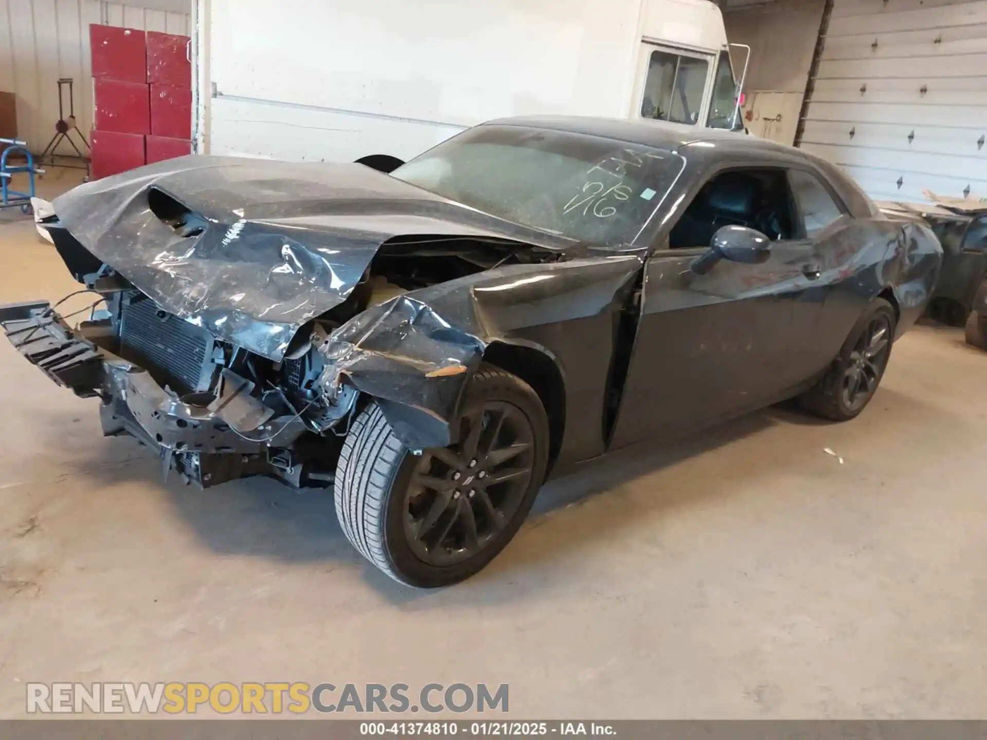 2 Photograph of a damaged car 2C3CDZKG3NH156704 DODGE CHALLENGER 2022