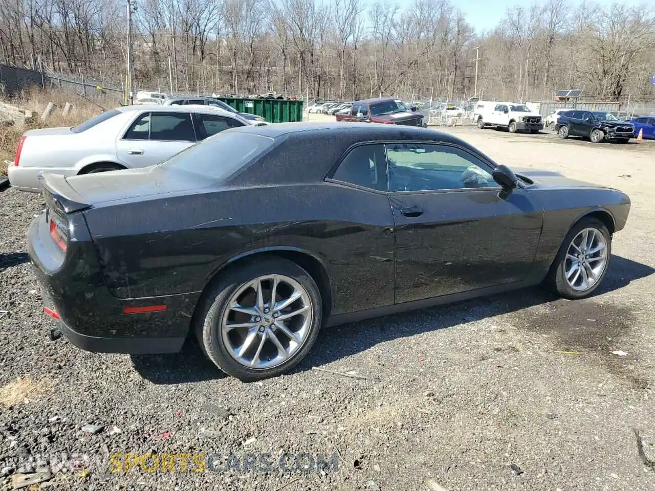 3 Photograph of a damaged car 2C3CDZKG3NH223754 DODGE CHALLENGER 2022