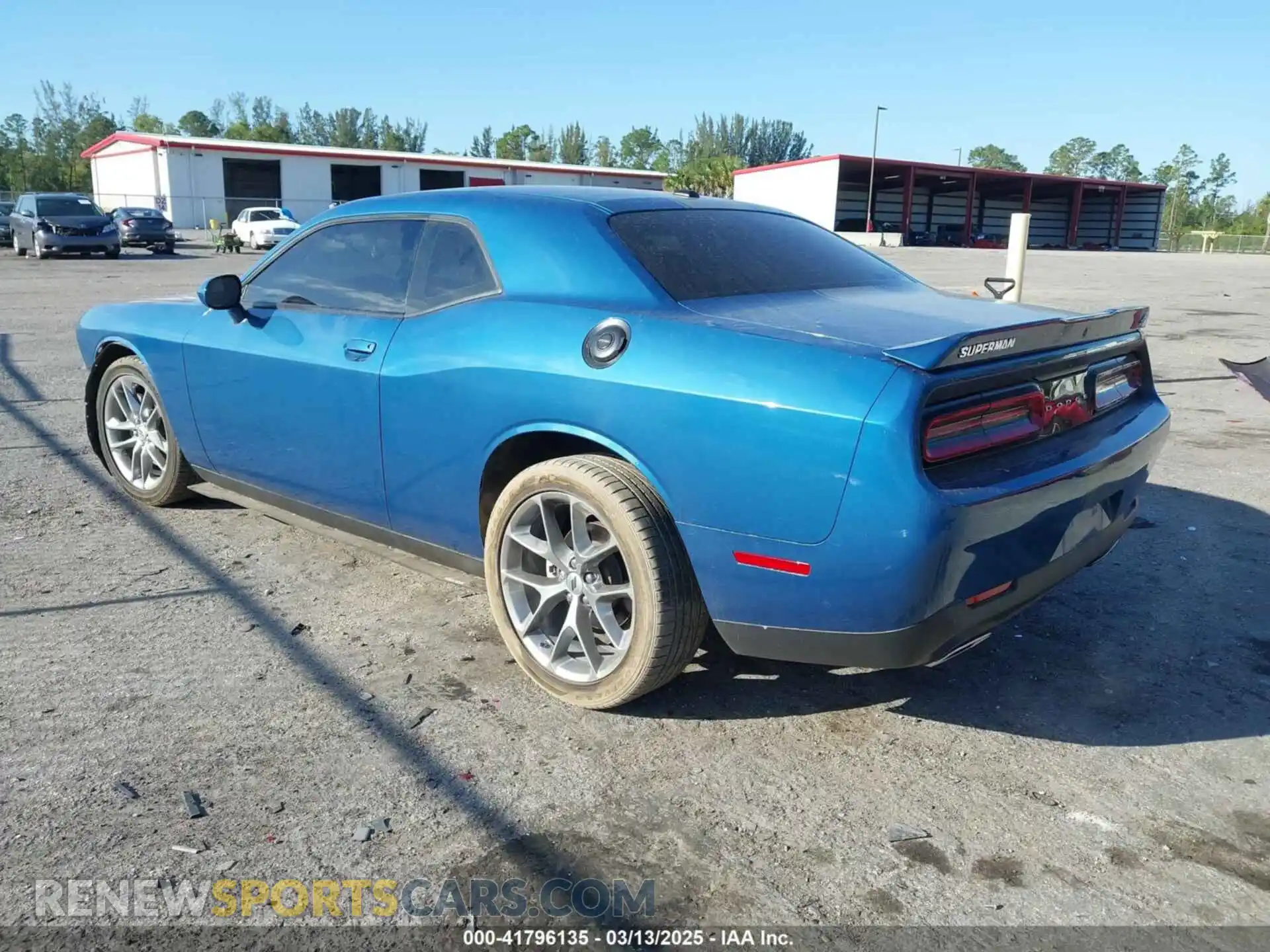 3 Photograph of a damaged car 2C3CDZKG3NH247715 DODGE CHALLENGER 2022