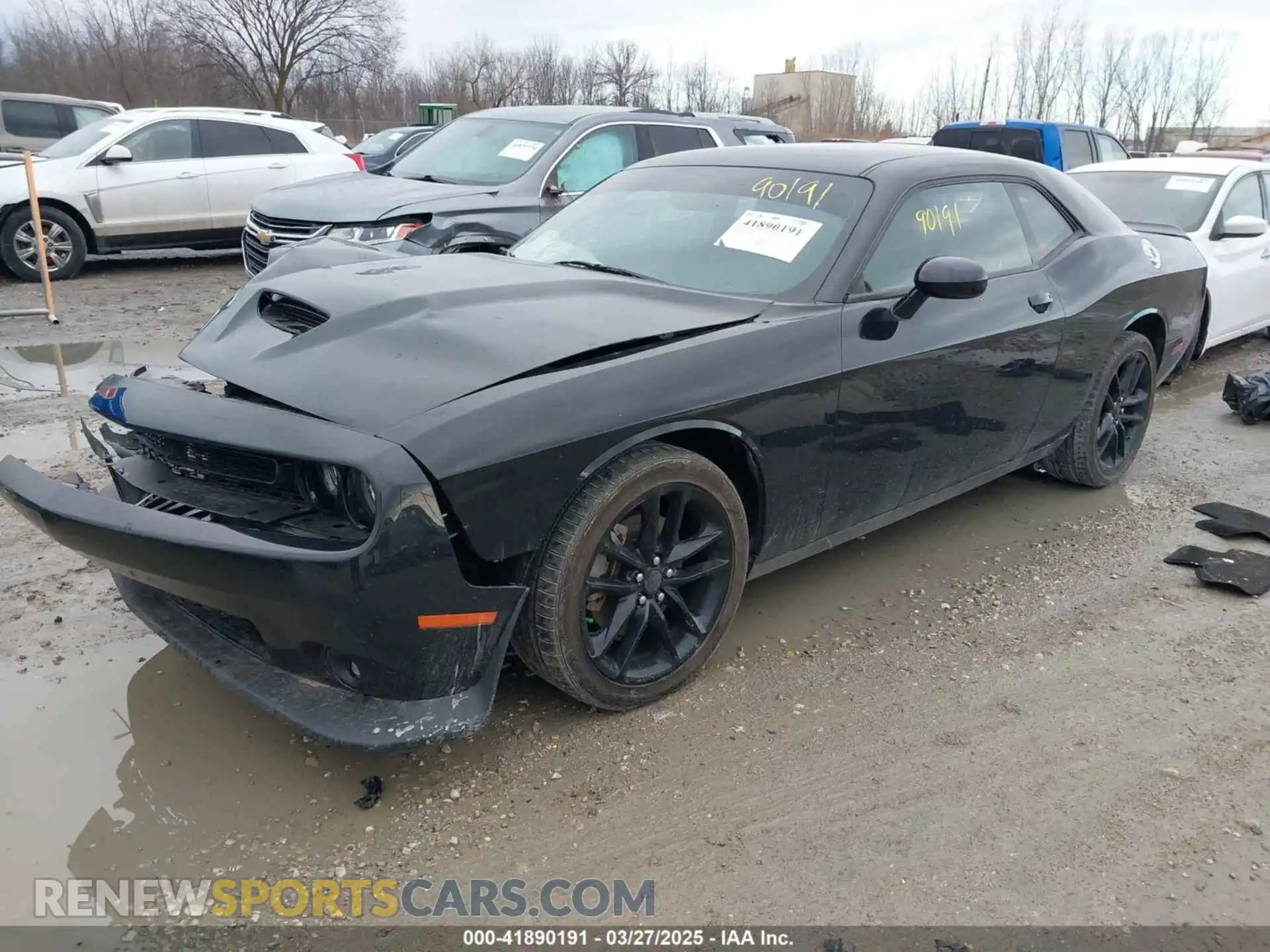 2 Photograph of a damaged car 2C3CDZKG4NH243012 DODGE CHALLENGER 2022
