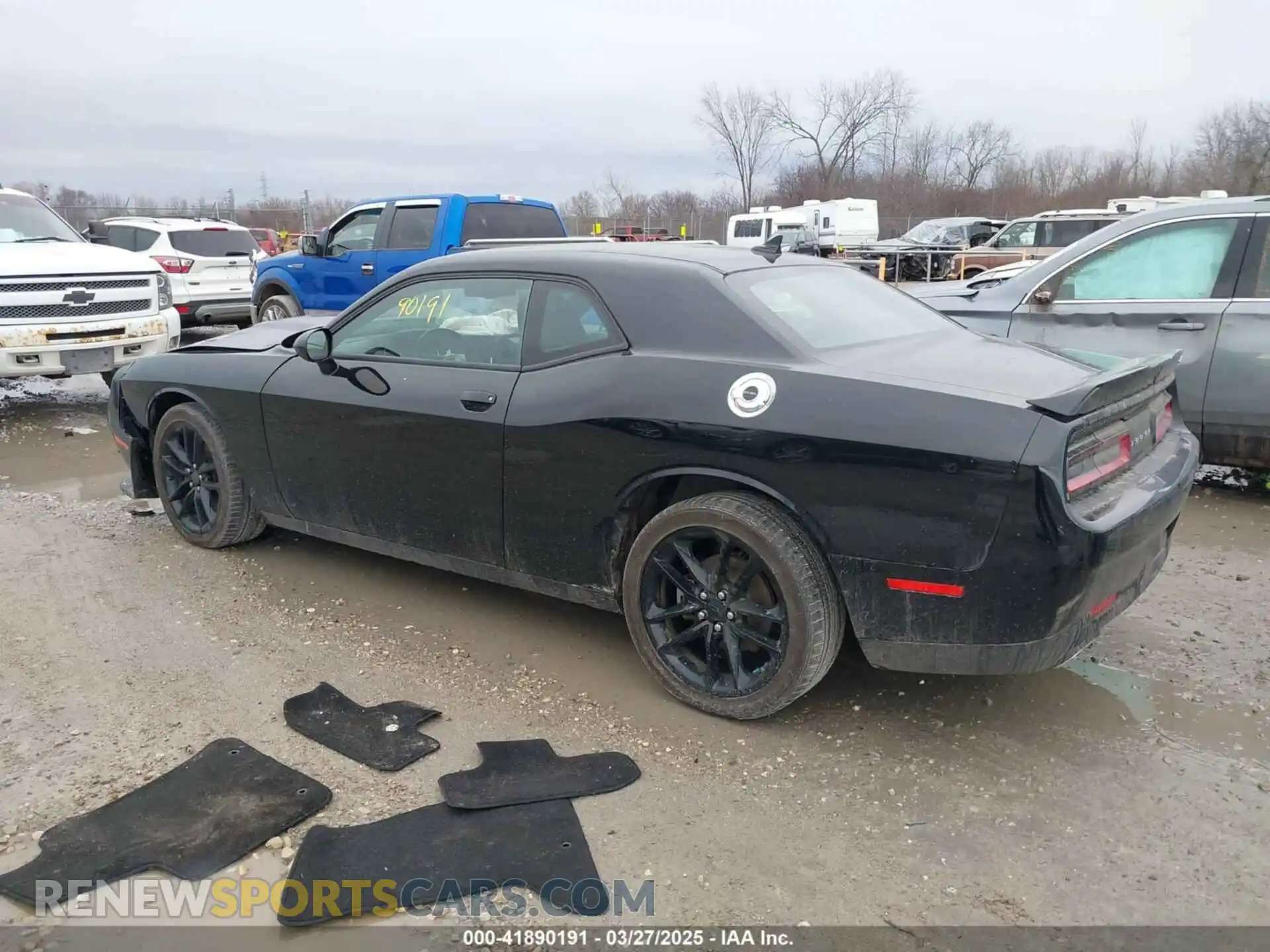 3 Photograph of a damaged car 2C3CDZKG4NH243012 DODGE CHALLENGER 2022