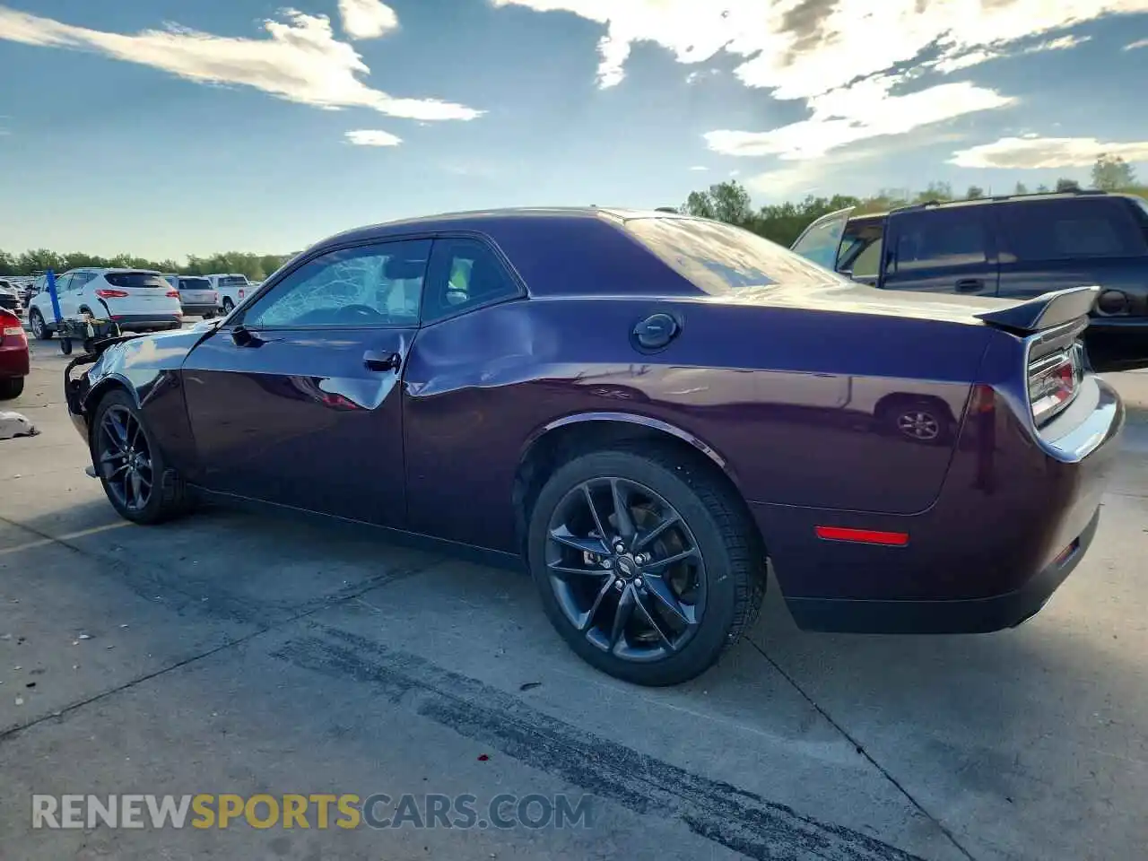 2 Photograph of a damaged car 2C3CDZKG5NH151990 DODGE CHALLENGER 2022