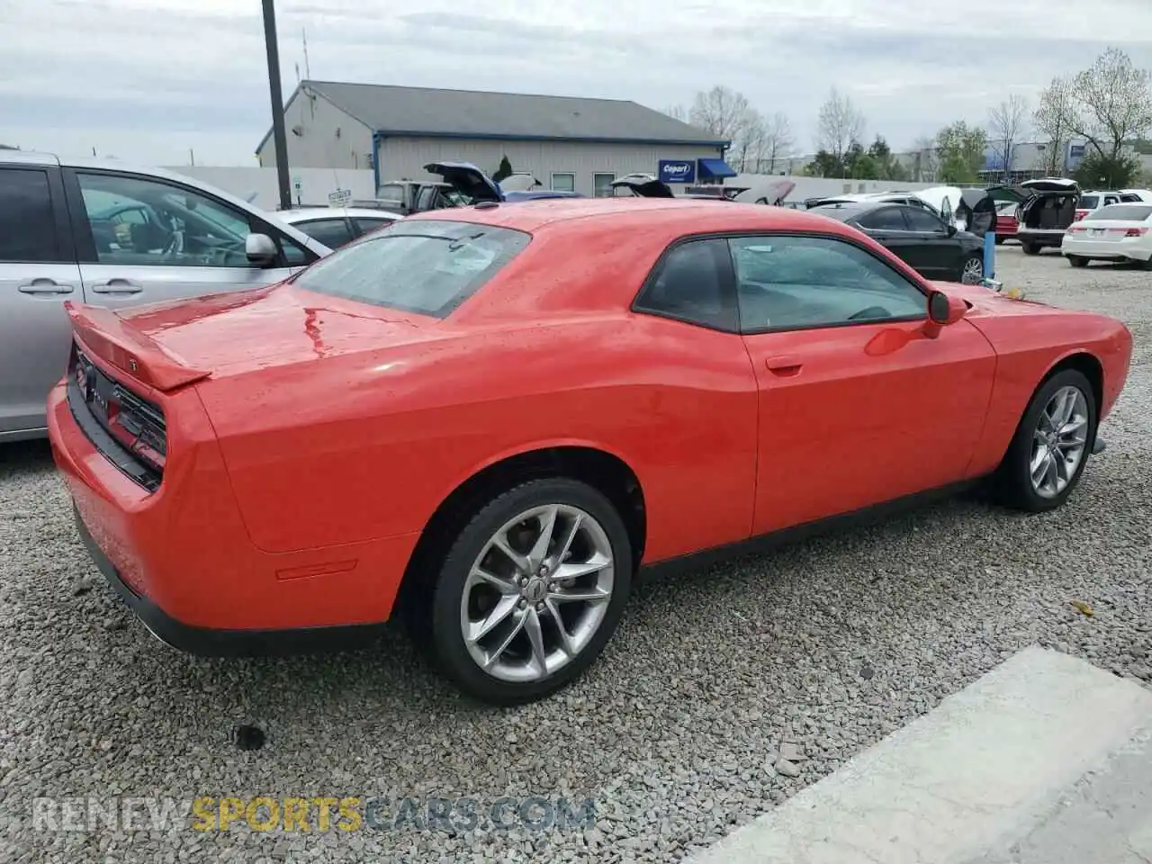 3 Photograph of a damaged car 2C3CDZKG5NH160690 DODGE CHALLENGER 2022