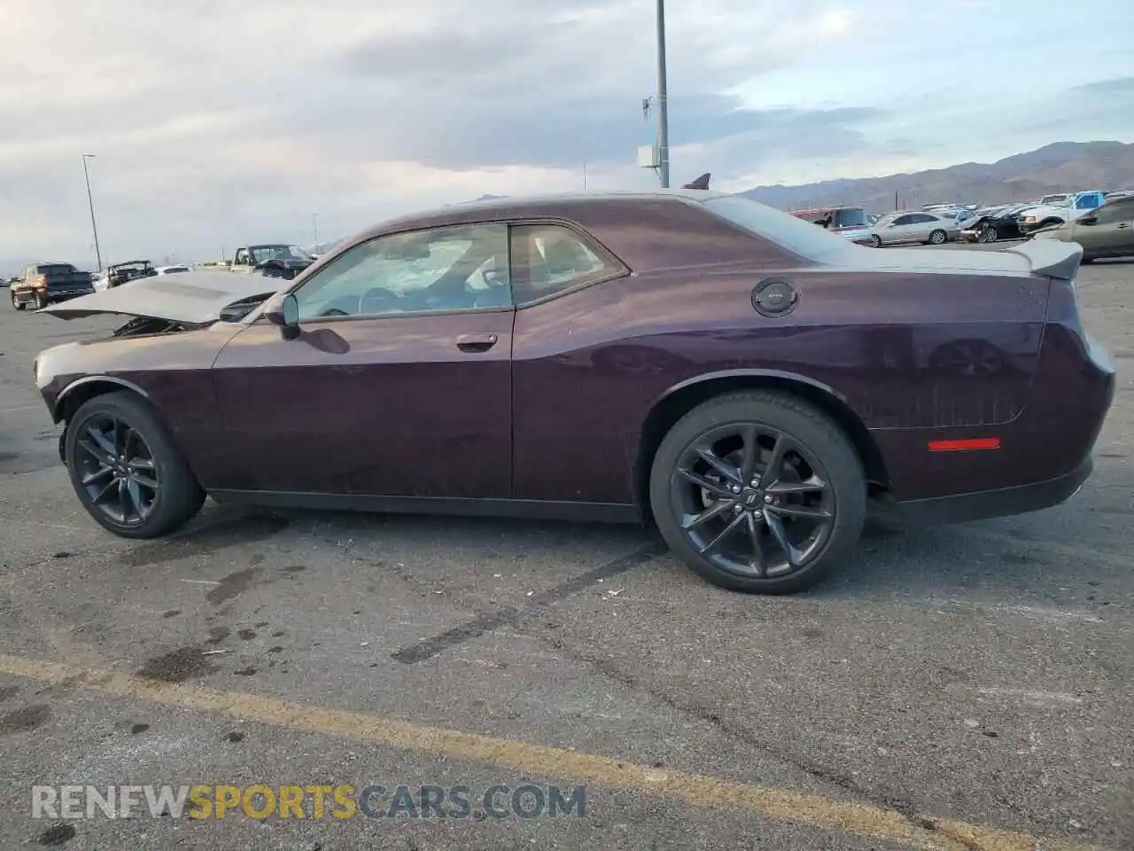 2 Photograph of a damaged car 2C3CDZKG5NH232942 DODGE CHALLENGER 2022