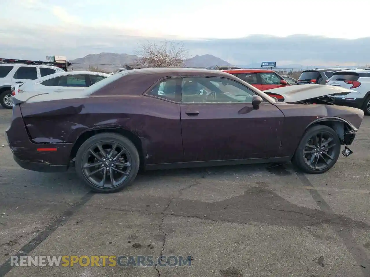 3 Photograph of a damaged car 2C3CDZKG5NH232942 DODGE CHALLENGER 2022