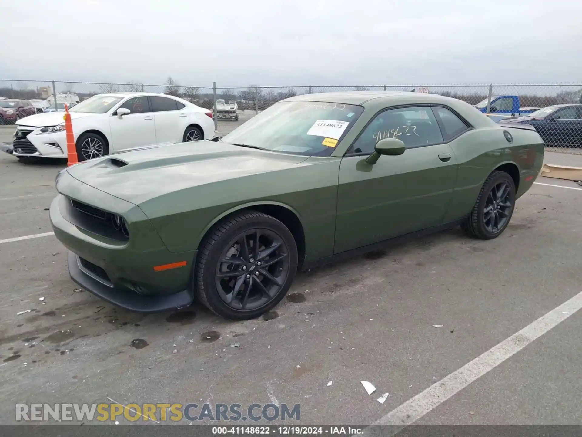 2 Photograph of a damaged car 2C3CDZKG5NH237171 DODGE CHALLENGER 2022