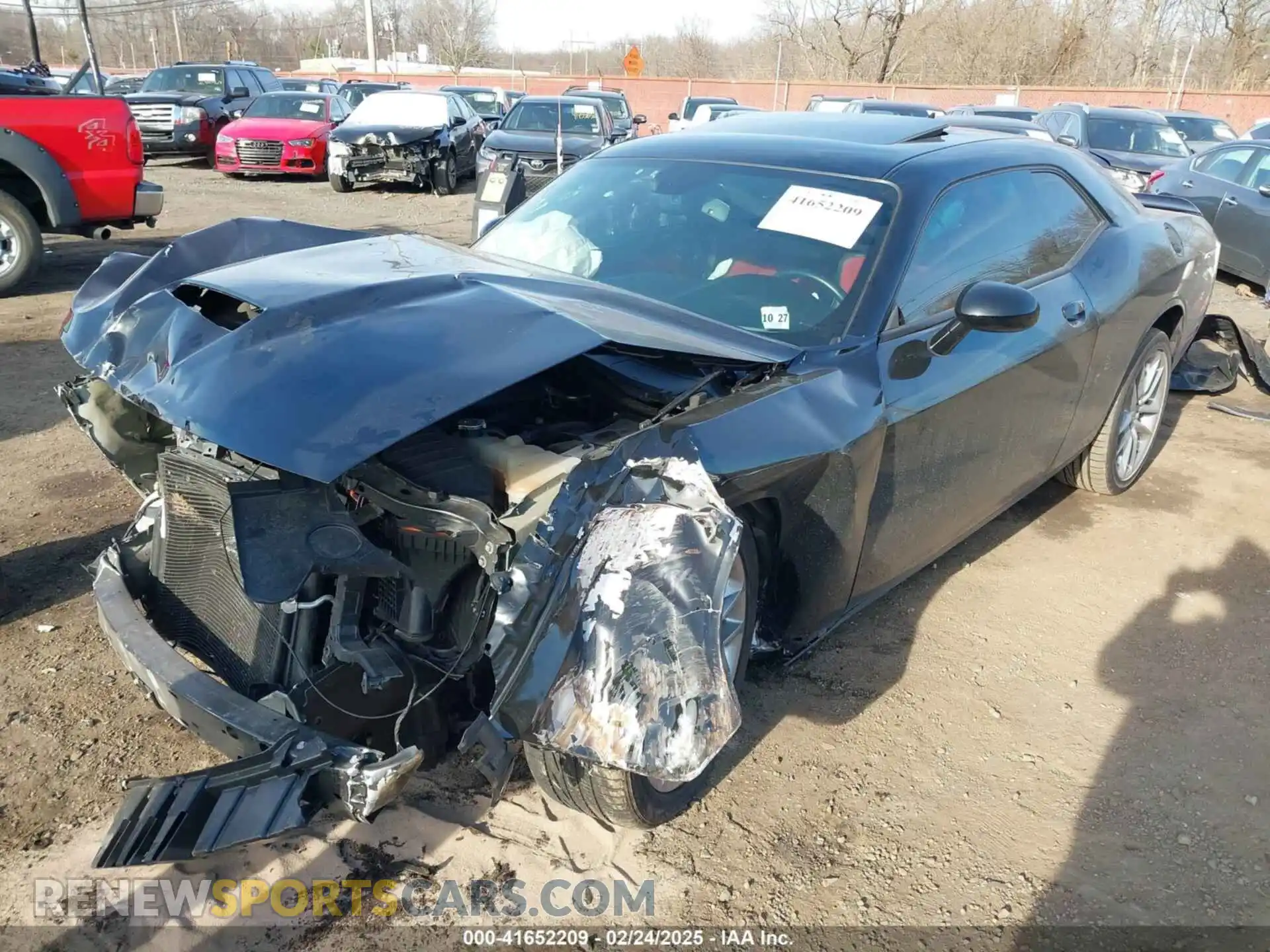 2 Photograph of a damaged car 2C3CDZKG6NH175795 DODGE CHALLENGER 2022