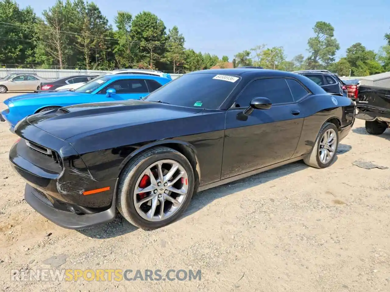 1 Фотография поврежденного автомобиля 2C3CDZKG6NH192399 DODGE CHALLENGER 2022