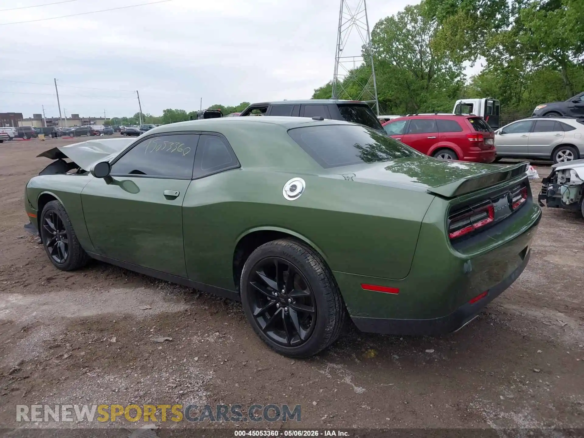 3 Photograph of a damaged car 2C3CDZKG6NH205877 DODGE CHALLENGER 2022