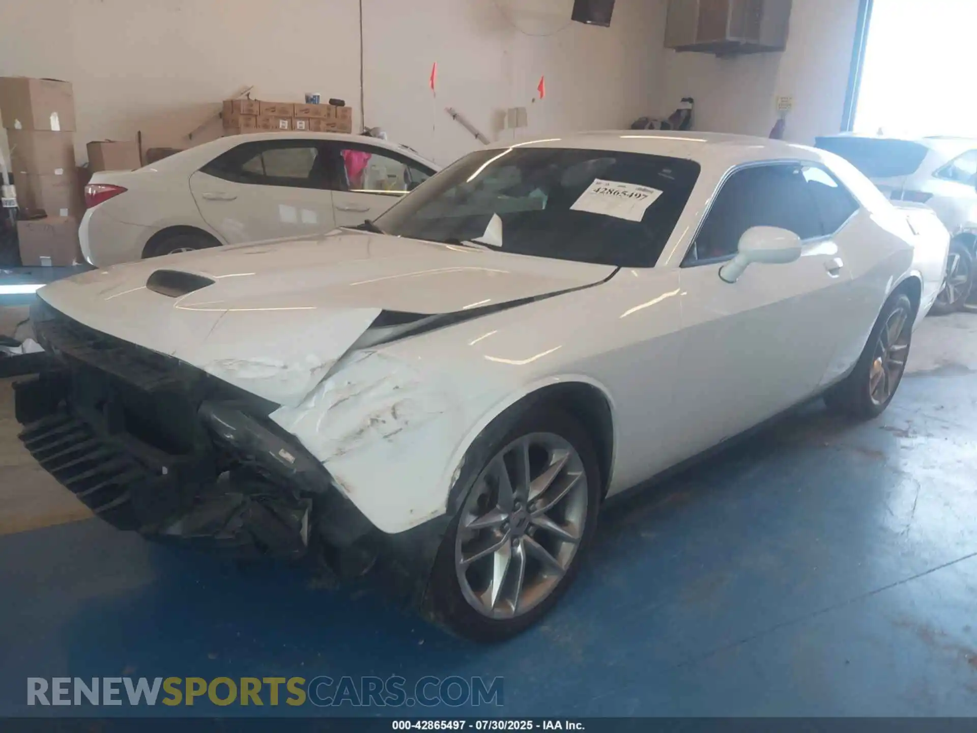 2 Photograph of a damaged car 2C3CDZKG6NH223876 DODGE CHALLENGER 2022