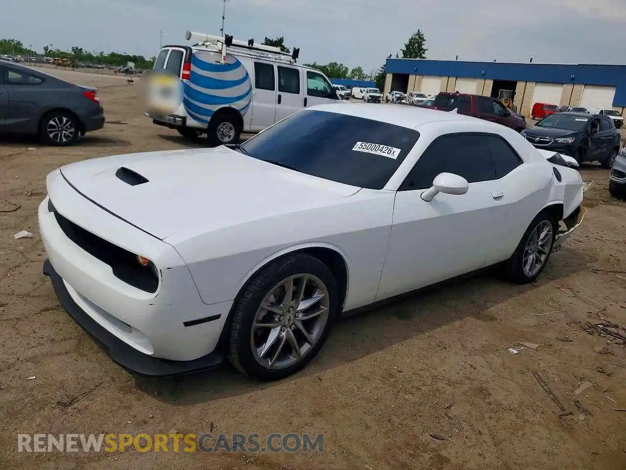 1 Фотография поврежденного автомобиля 2C3CDZKG6NH247725 DODGE CHALLENGER 2022