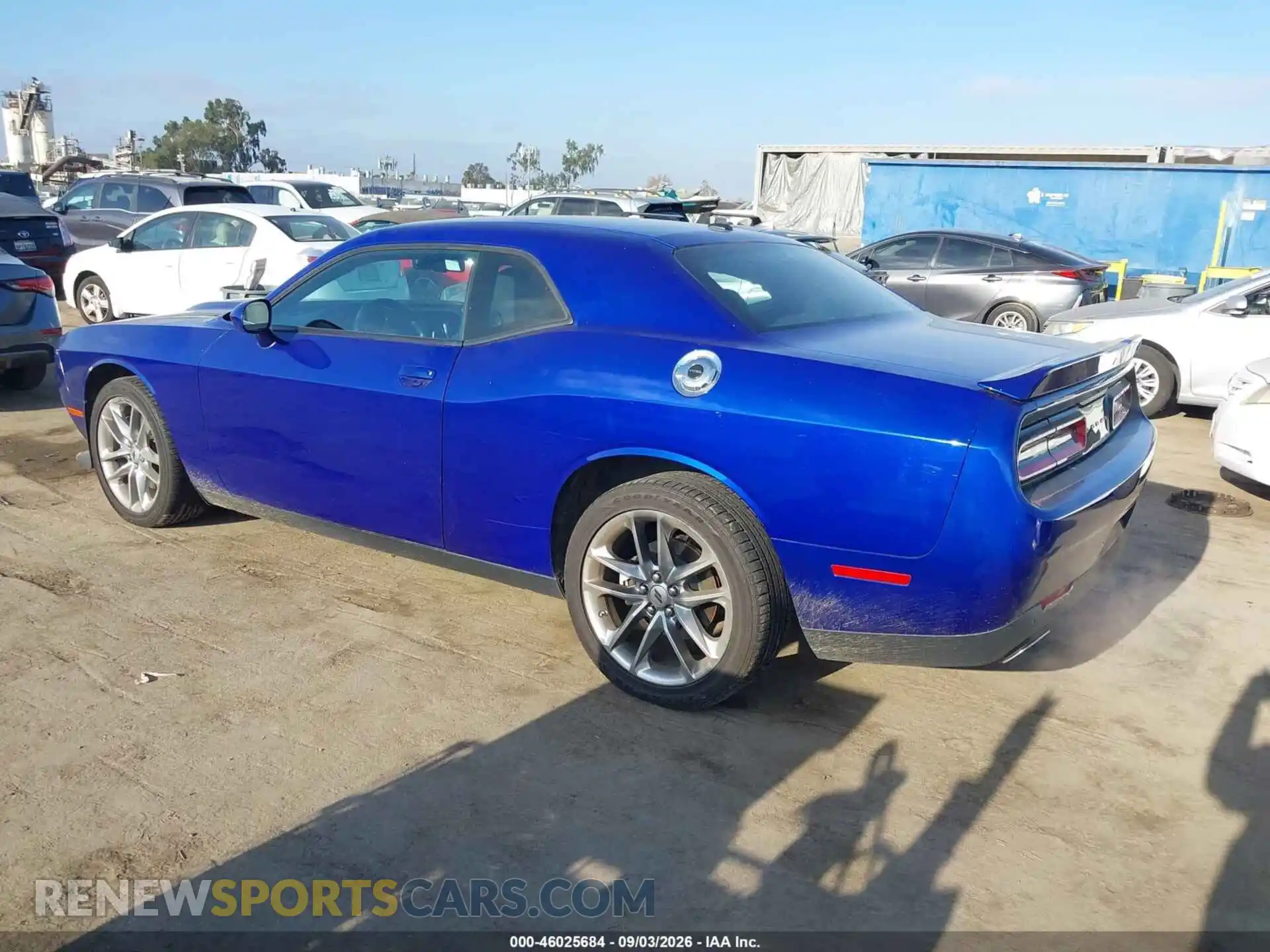 3 Photograph of a damaged car 2C3CDZKG7NH230951 DODGE CHALLENGER 2022