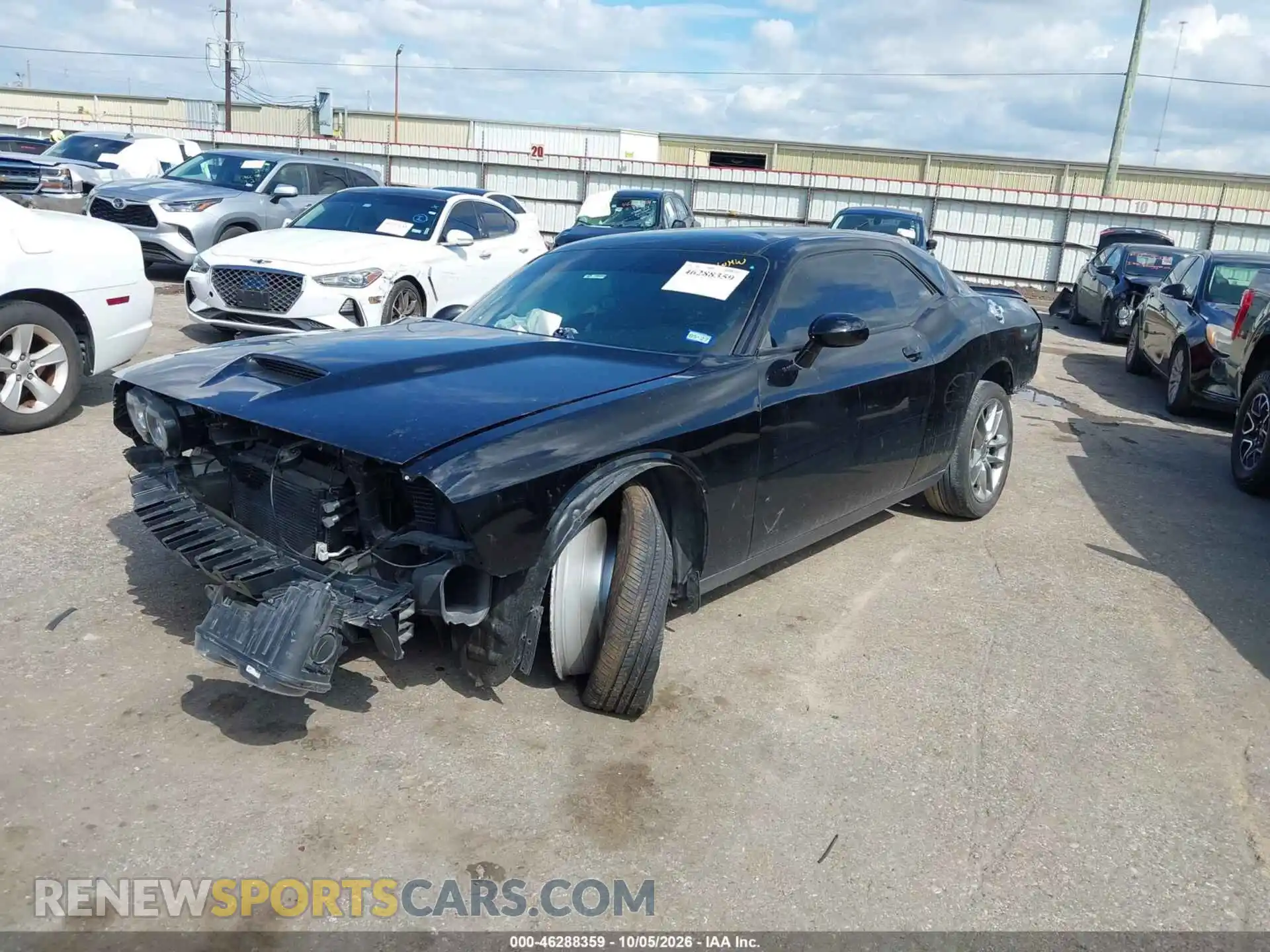 2 Photograph of a damaged car 2C3CDZKG9NH118510 DODGE CHALLENGER 2022