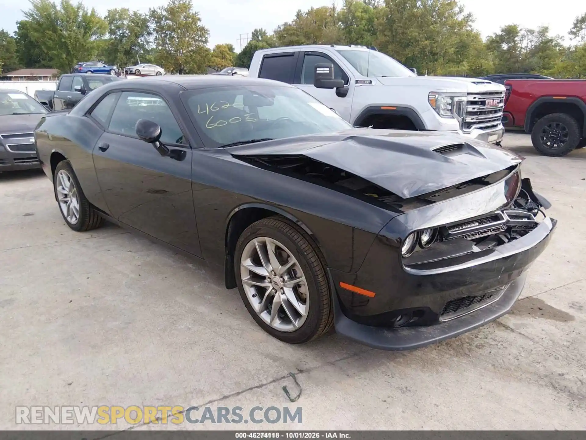 1 Photograph of a damaged car 2C3CDZKG9NH175760 DODGE CHALLENGER 2022