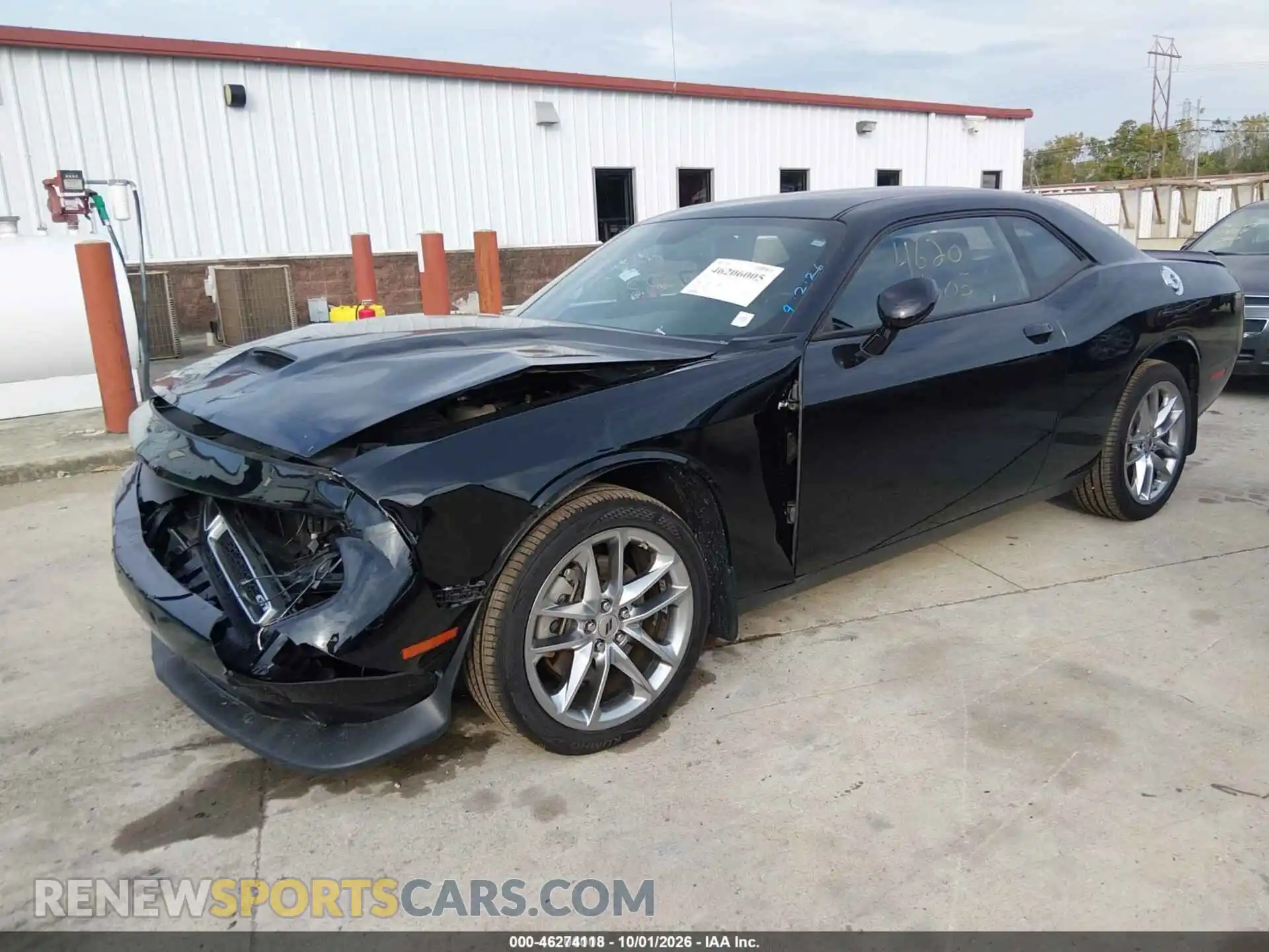 2 Photograph of a damaged car 2C3CDZKG9NH175760 DODGE CHALLENGER 2022