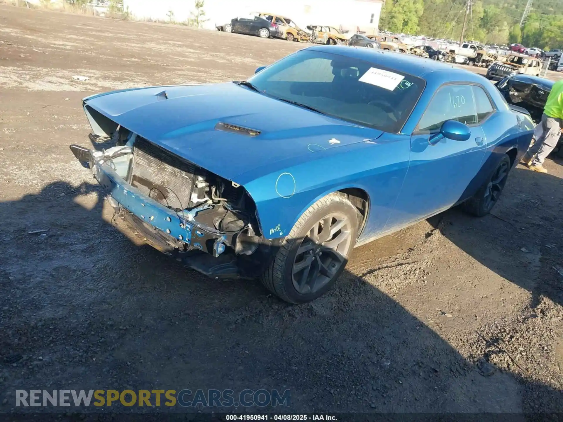 2 Photograph of a damaged car 2C3CDZAG0PH568115 DODGE CHALLENGER 2023