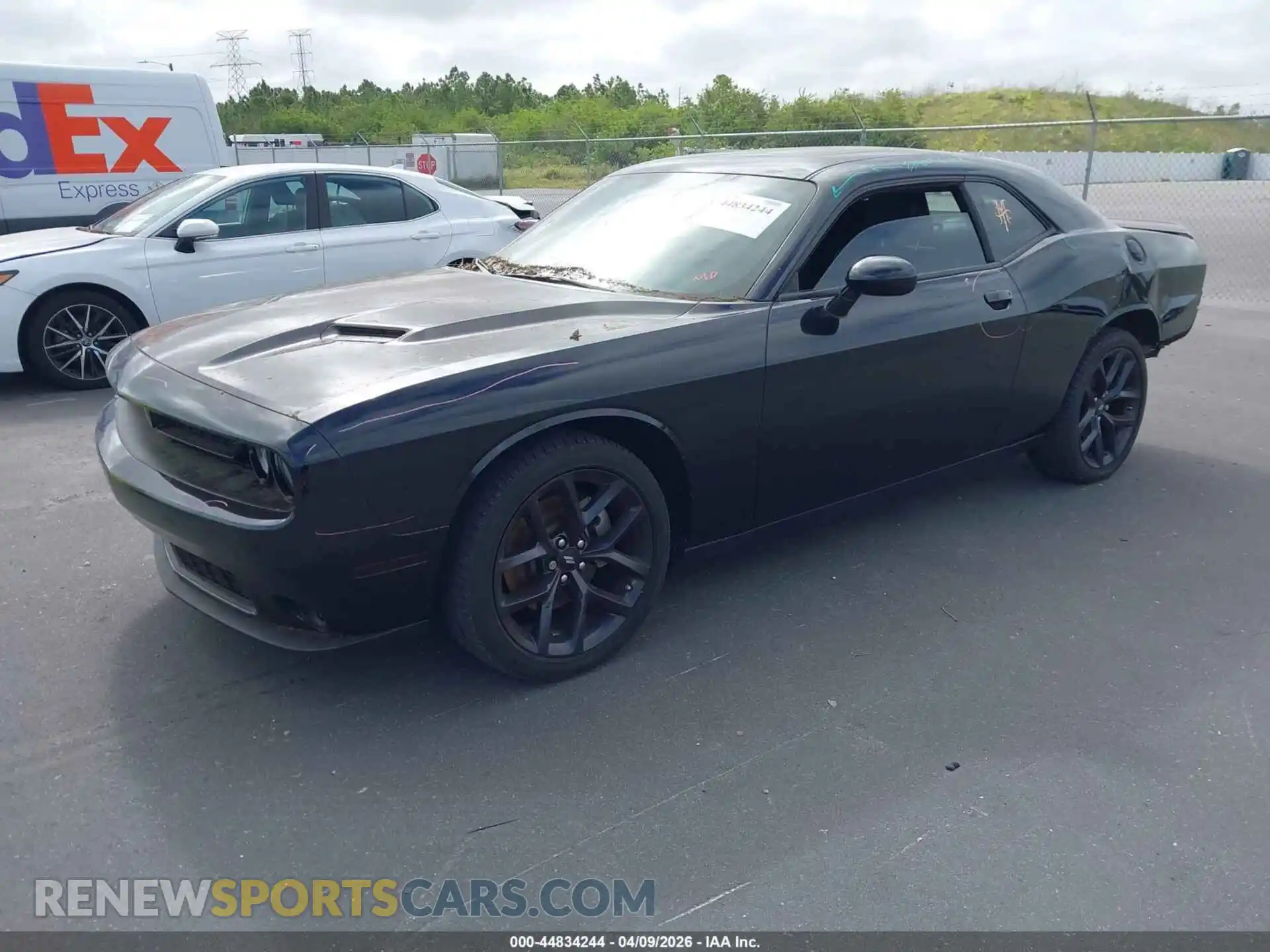 2 Photograph of a damaged car 2C3CDZAG0PH591166 DODGE CHALLENGER 2023