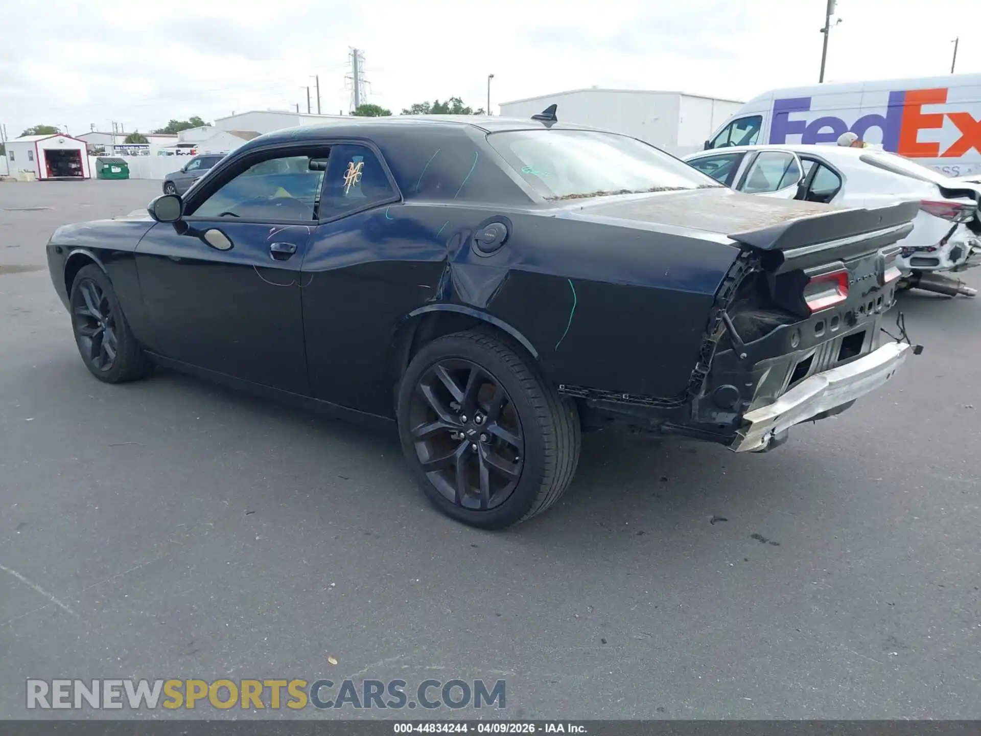 3 Photograph of a damaged car 2C3CDZAG0PH591166 DODGE CHALLENGER 2023