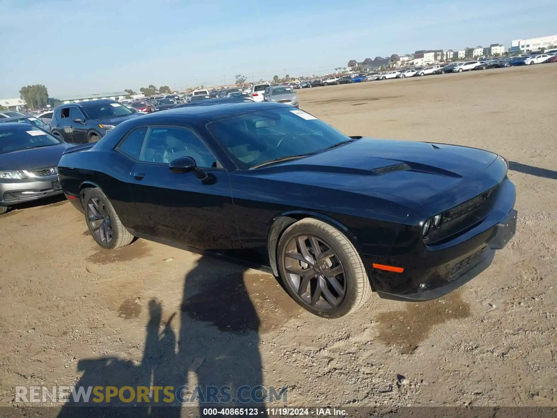 1 Photograph of a damaged car 2C3CDZAG0PH597128 DODGE CHALLENGER 2023