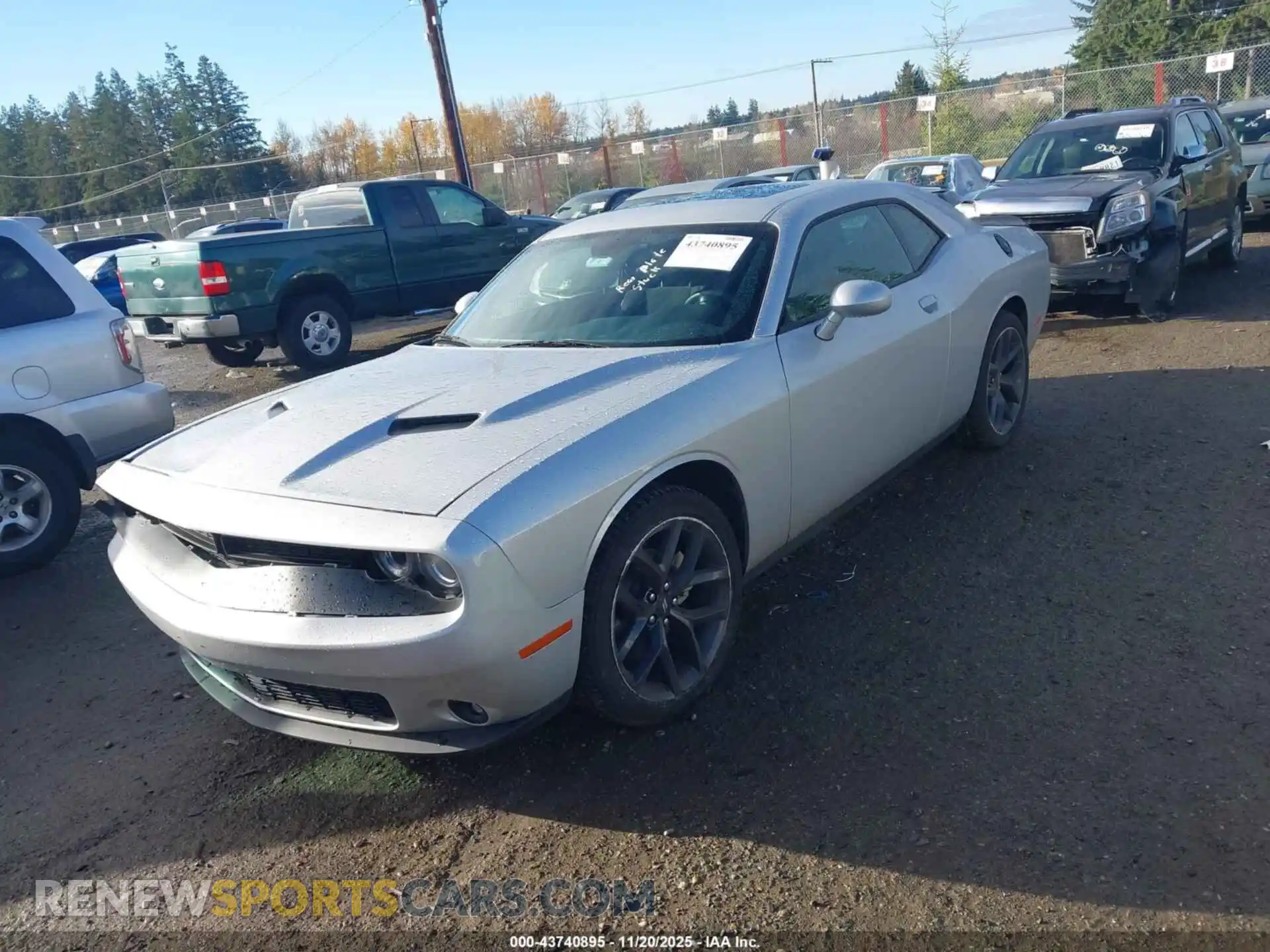 2 fotografías del automóvil dañado 2C3CDZAG0PH602568 DODGE CHALLENGER 2023