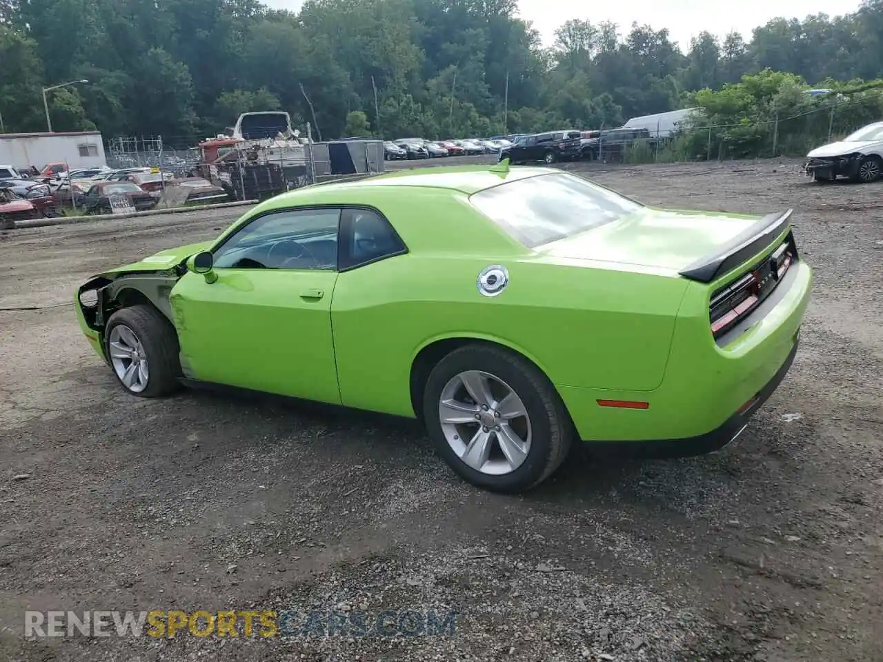2 Photograph of a damaged car 2C3CDZAG0PH653469 DODGE CHALLENGER 2023
