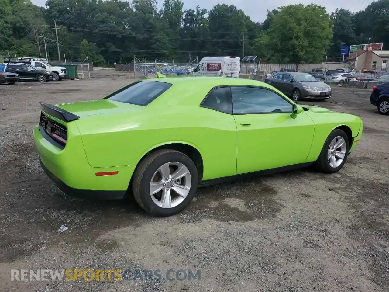3 Photograph of a damaged car 2C3CDZAG0PH653469 DODGE CHALLENGER 2023