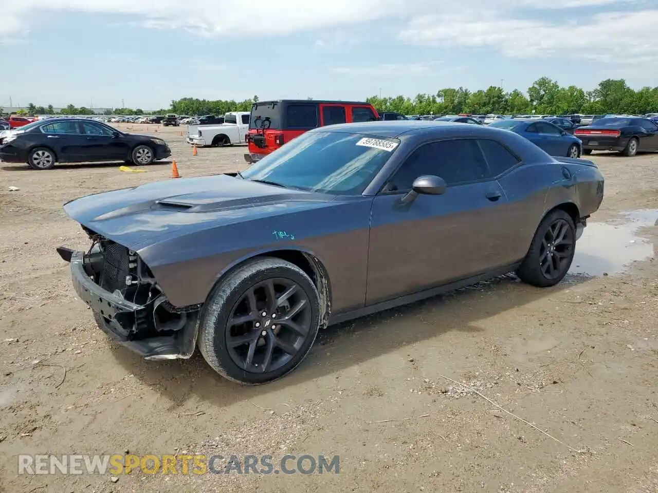 1 Photograph of a damaged car 2C3CDZAG1PH510644 DODGE CHALLENGER 2023