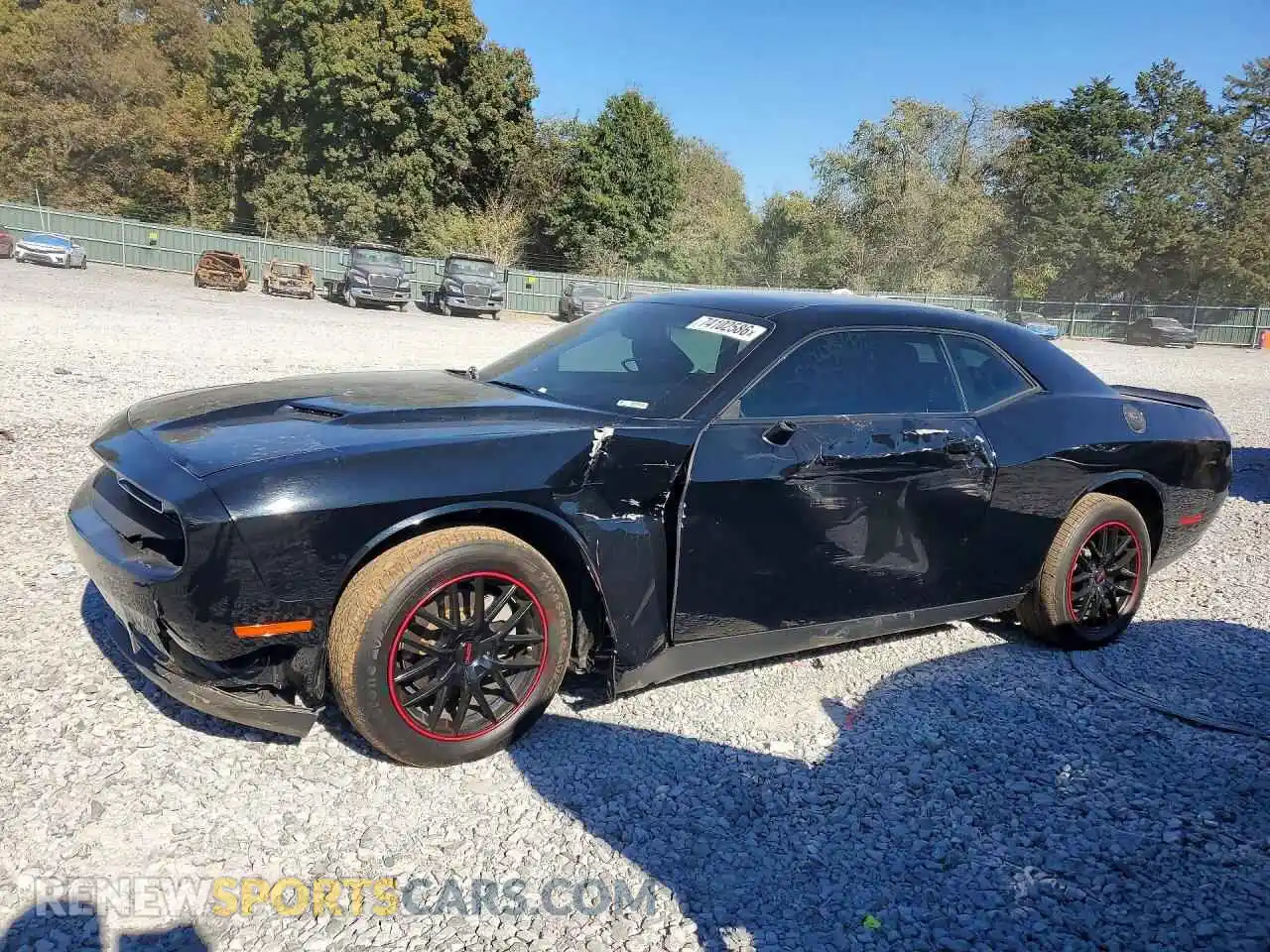 1 Photograph of a damaged car 2C3CDZAG1PH526441 DODGE CHALLENGER 2023