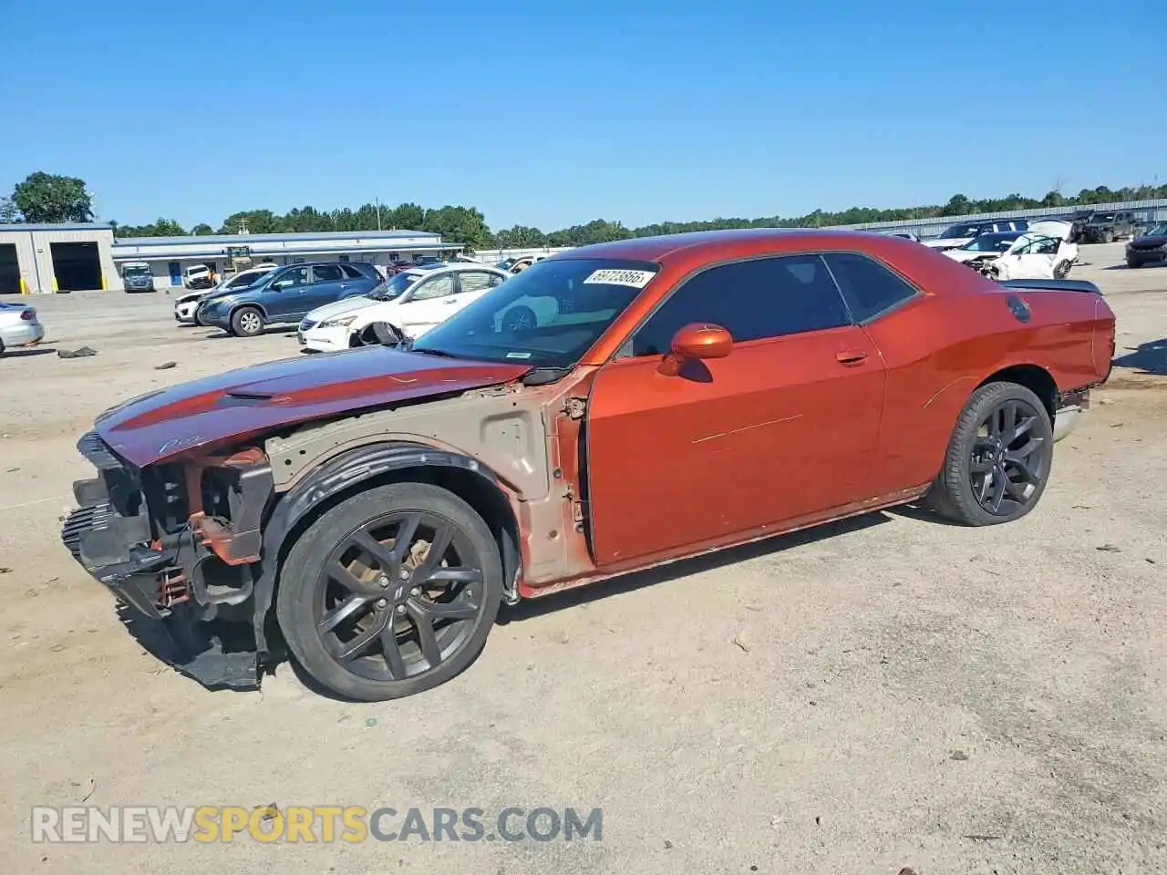 1 Photograph of a damaged car 2C3CDZAG1PH549606 DODGE CHALLENGER 2023