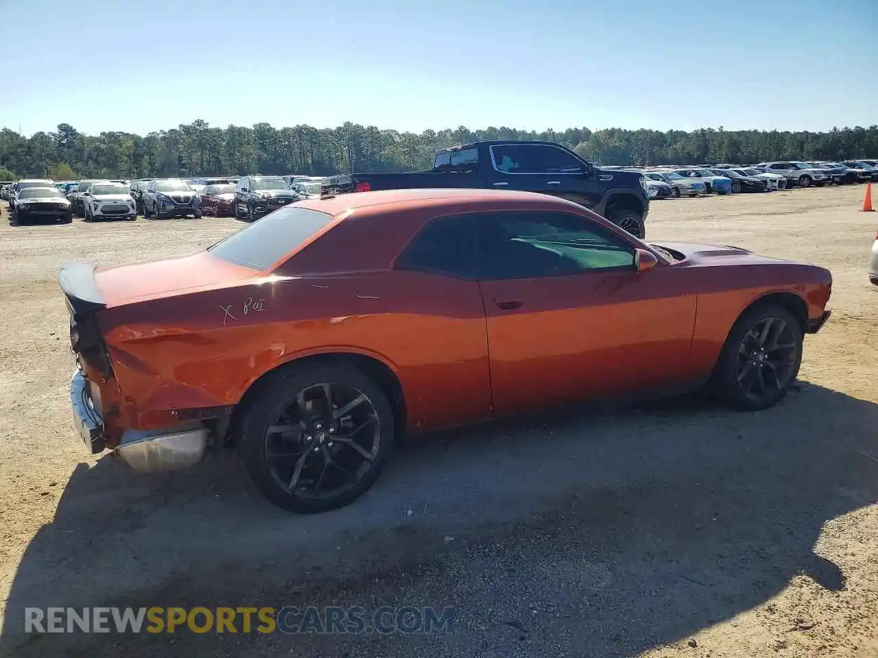3 Photograph of a damaged car 2C3CDZAG1PH549606 DODGE CHALLENGER 2023