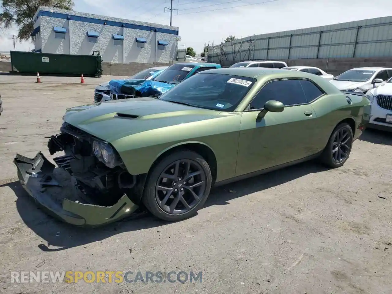1 Photograph of a damaged car 2C3CDZAG1PH582198 DODGE CHALLENGER 2023